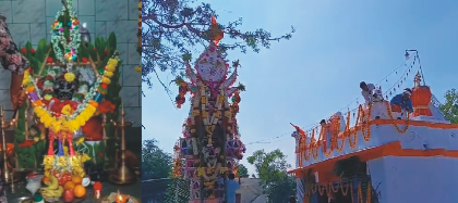 ದಂಡಗುಂಡ ಬಸವೇಶ್ವರ ದೇವರಿಗೆ ಮಡಿಯಿಂದ ನಮಸ್ಕರಿಸಿ ಹರಕೆ ಅರ್ಪಿಸಿದ ಅಣ್ಣ ತಂಗಿ