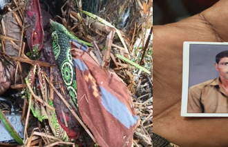 ಮೊಲಾಸಿಸ್ ಟ್ಯಾಂಕರ ಪಲ್ಟಿ ,ಬಾಗಿಲು ತೆಗೆಯಲಾಗದೆ ಕ್ಲಿನರ್ ಸಾವು.