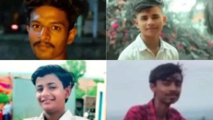 ಕಬ್ಬಿನ ಟ್ರ್ಯಾಕ್ಟರ್‌ ಗೆ ಹಿಂಬದಿಯಿಂದ ಕಾರ್ ಡಿಕ್ಕಿ: ನಾಲ್ವರು ಯುವಕರು ದಾರುಣ ಸಾವು