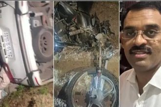 ಡಿಸಿಎಂ ಆಪ್ತ ಕಾರ್ಯದರ್ಶಿ ಕಾರು ಡಿಕ್ಕಿ : ಹೆಬ್ಬಾಳಕರ್ ಒಡೆತನದ ಸಕ್ಕರೆ ಕಾರ್ಖಾನೆ ಉದ್ಯೋಗಿ ಸಾವು 