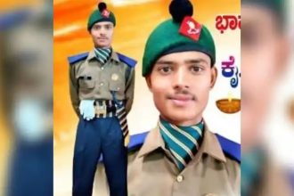 ರಜೆಯ ಮೇಲೆ ಮನೆಗೆ ಮರಳಿದ್ದ ಸೈನಿಕ ರಸ್ತೆ ಅಪಘಾತದಲ್ಲಿ ಸಾವು 