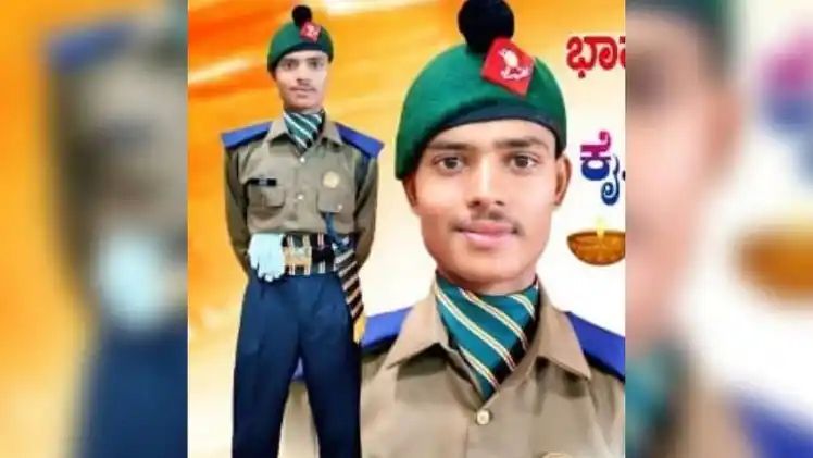 ರಜೆಯ ಮೇಲೆ ಮನೆಗೆ ಮರಳಿದ್ದ ಸೈನಿಕ ರಸ್ತೆ ಅಪಘಾತದಲ್ಲಿ ಸಾವು 