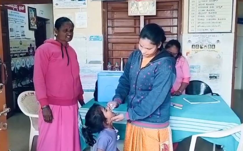 ಪೋಲಿಯೋ ಮುಕ್ತ ಸಮಾಜಕ್ಕಾಗಿ ಲಸಿಕಾ ಅಭಿಯಾನಕ್ಕೆ ಚಾಲನೆ