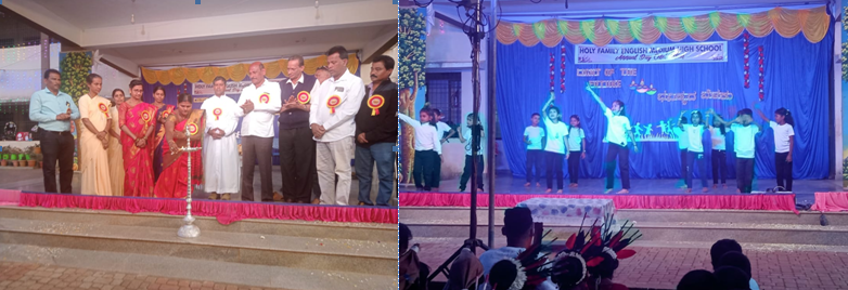 ಜೋಯಿಡಾ ಹೋಲಿ ಫೆಮಿಲಿ ಇಂಗ್ಲಿಷ್ ಮಾಧ್ಯಮ ಶಾಲೆಯ ಮಕ್ಕಳ ವಾರ್ಷಿಕೋತ್ಸವ