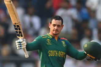 ಡೆಕಾಕ್ ಬಿರುಸಿನ ಶತಕದಲ್ಲಿ ಅರಳಿದ ಹರಿಣಿಗಳ ಗೆಲುವು