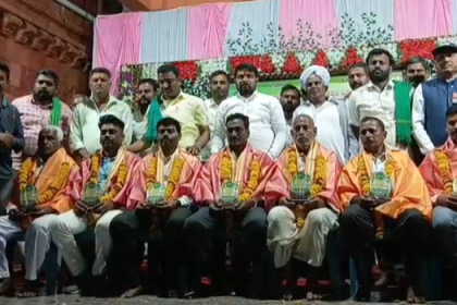 ಸರ್ಕಾರಿ ನೌಕರರ ಒಕ್ಕೂಟ ಹಾಗೂ ಸಮಸ್ತ ಗ್ರಾಮಸ್ಥರಿಂದ ಸತ್ಕಾರ ಸಮಾರಂಭ