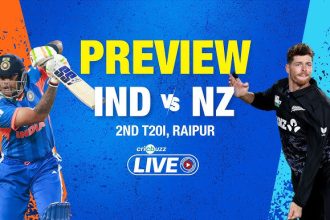 ಭಾರತ- ಕಿವೀಸ್ ಎರಡನೇ ಟ್ವೆಂಟಿ-೨೦ ಇಂದು