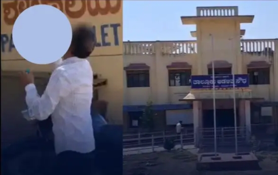 ತಹಶಿಲ್ದಾರ್ ಕಿರುಕುಳಕ್ಕೆ ಬೇಸತ್ತು ಕಚೇರಿ ಬಳಿ ಆತ್ಮಹತ್ಯೆಗೆ ಯತ್ನಿಸಿದ ಶಿರಸ್ತೇದಾರ್ ತಹಶಿಲ್ದಾರ್ ಕಿರುಕುಳಕ್ಕೆ ಬೇಸತ್ತು ಕಚೇರಿ ಬಳಿ ಆತ್ಮಹತ್ಯೆಗೆ ಯತ್ನಿಸಿದ ಶಿರಸ್ತೇದಾರ್