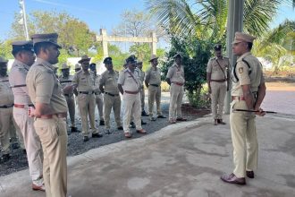 ಐಗಳಿ ಪೊಲೀಸ್ ಠಾಣೆಗೆ ಎಸ್ಪಿ ಭೇಟಿ