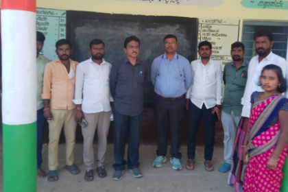 ಭಾರತ ವೈಭವ ವರದಿಗೆ ಸ್ಪಂದಿಸಿ ಶಾಲೆಗೆ ಬೇಟಿ ನೀಡಿದ ಅಧಿಕಾರಿಗಳು.