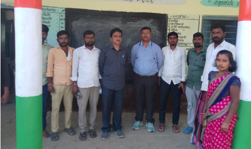 ಭಾರತ ವೈಭವ ವರದಿಗೆ ಸ್ಪಂದಿಸಿ ಶಾಲೆಗೆ ಬೇಟಿ ನೀಡಿದ ಅಧಿಕಾರಿಗಳು.