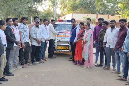 ಕರ್ನಾಟಕ ಪೊಲೀಸ್ ಕಲ್ಯಾಣ ಅಭಿವೃದ್ದಿ ಸಂಸ್ಥೆ ವತಿಯಿಂದ ಉಚಿತ ಆಂಬುಲೆನ್ಸ್