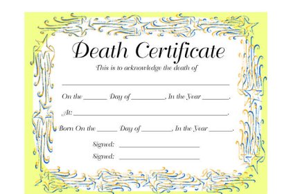 ಹೆಂಡತಿಯ ಮರಣ ಪತ್ರಕ್ಕೆ ಅರ್ಜಿ ಹಾಕಿದ ಗಂಡ : ಆತನ ಮರಣಪತ್ರ ನೀಡಿದ ಅಧಿಕಾರಿಗಳು