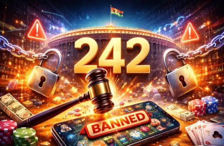 242 ಅಕ್ರಮ ಬೆಟ್ಟಿಂಗ್, ಜೂಜಾಟ ತಾಣಗಳನ್ನ ಬ್ಯಾನ್ ಮಾಡಿದ ಕೇಂದ್ರ ಸರ್ಕಾರ