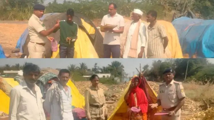 ಕಬ್ಬು ಕಟಾವು ಮಾಡುವ ನೆಪದಲ್ಲಿ ಜಿಲ್ಲೆಗೆ ಎಂಟ್ರಿಕೊಟ್ಟು ಮನೆಗಳ್ಳತನ : ನಾಲ್ವರು ಅರೆಸ್ಟ್ ಕಬ್ಬು ಕಟಾವು ಮಾಡುವ ನೆಪದಲ್ಲಿ ಜಿಲ್ಲೆಗೆ ಎಂಟ್ರಿಕೊಟ್ಟು ಮನೆಗಳ್ಳತನ : ನಾಲ್ವರು ಅರೆಸ್ಟ್