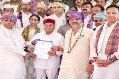 ಮನರೇಗಾ ಯೋಜನೆ ಮರುಸ್ಥಾಪಿಸುವಂತೆ ಒತ್ತಾಯಿಸಿ ರಾಜ್ಯಪಾಲರಿಗೆ ಮನವಿ ಸಲ್ಲಿಕೆ 