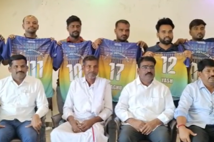 ಆರ್.ಸಿ.ಪಂಪನಗೌಡರಿಂದ ಕ್ರಿಕೆಟ್ ತಂಡದ ಆಟಗಾರರಿಗೆ ಸಮವಸ್ತ್ರ ವಿತರಣೆ