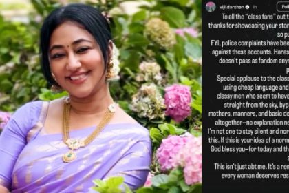 ನಟ ದರ್ಶನ್ ಪತ್ನಿಗೆ ಅಶ್ಲೀಲ ಕಮೆಂಟ್ : ಇಂಜಿನಿಯರ್ ಸೇರಿ ಇಬ್ಬರು ಅರೆಸ್ಟ್