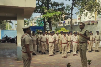 ಮೊಟ್ಟಮೋದಲ ಬಾರಿಗೆ ಅಥಣಿ ಠಾಣೆಗೆ ಭೇಟಿ ನೀಡಿದ : ಬೆಳಗಾವಿ ಎಸ್ ಪಿ ಕೆ ರಾಮರಾಜನ