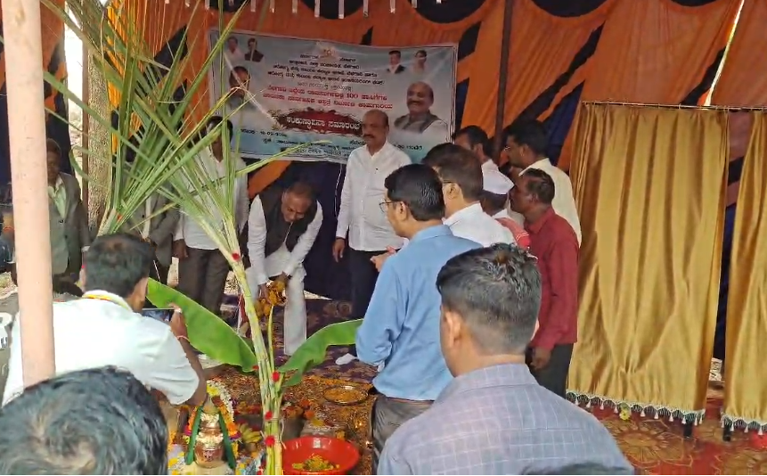 100 ಹಾಸಿಗೆಗಳ ತಾಲೂಕಾ ಆಸ್ಪತ್ರೆಯ ಶಂಕುಸ್ಥಾಪನೆ ನೆರವೇರಿಸಿದ ಸಚಿವ ದಿನೇಶ್ ಗುಂಡೂರಾವ್