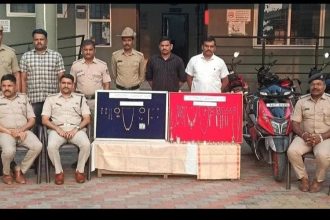 ಕಾಗವಾಡ ಪೊಲೀಸರಿಂದ ಭರ್ಜರಿ ಕಾರ್ಯಾಚರಣೆ: ಇಬ್ಬರು ಮನೆಗಳ್ಳರ ಬಂಧನ, ಲಕ್ಷಾಂತರ ಮೌಲ್ಯದ ಚಿನ್ನಾಭರಣ ವಶ