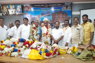 ಗ್ಯಾರಂಟಿ ಯೋಜನೆ ಅನುಷ್ಟಾನ ಸಮಿತಿ ಅಧ್ಯಕ್ಷರಾಗಿ ಪ್ರಸನ್ನಕುಮಾರ್ ಅಧಿಕಾರ ಸ್ವೀಕಾರ