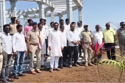 ಸಾಲುಮರ ತಿಮ್ಮಕ್ಕ ಉದ್ಯಾನವನಕ್ಕೆ ಶಾಸಕರು ಬೇಟಿ