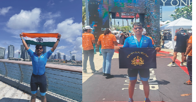 ಬೆಳಗಾವಿಯ ಹೆಮ್ಮೆಯ ಪೋಲೀಸ್ ಅಧಿಕಾರಿ: ಶ್ರೀ ಸಂಗಮೇಶ್ ಎಸ್ ಆನಿ ಅವರಿಂದ “ಐರನ್ ಮ್ಯಾನ್” ಸಾಹಸ ಯಶಸ್ವಿ