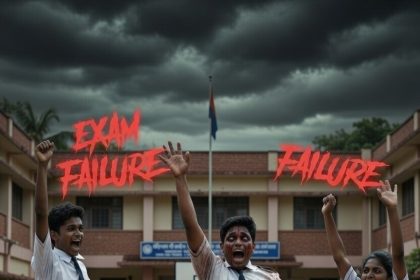 ಪರೀಕ್ಷಾ ಭೀತಿ : ವಸತಿ ಶಾಲೆಯ ಕಾಂಪೌಂಡ್ ಹಾರಿ SSLC ವಿದ್ಯಾರ್ಥಿಗಳು ಪರಾರಿ