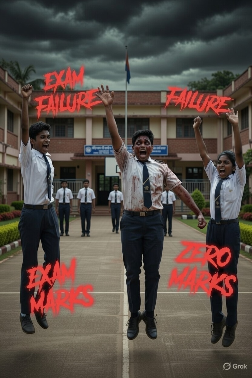 ಪರೀಕ್ಷಾ ಭೀತಿ : ವಸತಿ ಶಾಲೆಯ ಕಾಂಪೌಂಡ್ ಹಾರಿ SSLC ವಿದ್ಯಾರ್ಥಿಗಳು ಪರಾರಿ