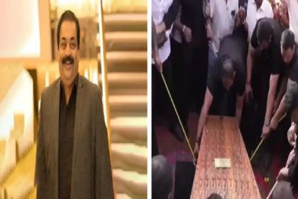 ಕ್ರಿಶ್ಚಿಯನ್ ಸಾಂಪ್ರದಾಯದಂತೆ ಸಿ. ಜೆ ರಾಯ್ ಅಂತ್ಯಕ್ರಿಯೆ