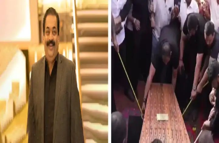 ಕ್ರಿಶ್ಚಿಯನ್ ಸಾಂಪ್ರದಾಯದಂತೆ ಸಿ. ಜೆ ರಾಯ್ ಅಂತ್ಯಕ್ರಿಯೆ ಕ್ರಿಶ್ಚಿಯನ್ ಸಾಂಪ್ರದಾಯದಂತೆ ಸಿ. ಜೆ ರಾಯ್ ಅಂತ್ಯಕ್ರಿಯೆ