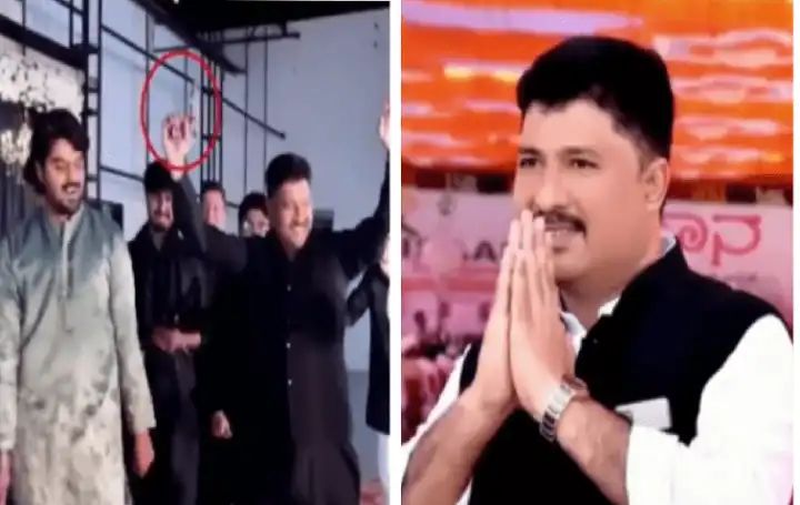 ಪಿಸ್ತೂಲ್ ಹಿಡಿದು ಕಾಂಗ್ರೆಸ್ ಮುಖಂಡನ ಬಿಲ್ಡಪ್