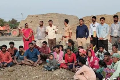 ಇಟ್ಟಂಗಿ ಭಟ್ಟಿಯಲ್ಲಿ ಜೀತಕ್ಕಿದ್ದ ಒಡಿಶಾದ 25 ಕಾರ್ಮಿಕರು ಜೀತಮುಕ್ತ 