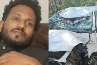 ಮದುವೆಯಾಗಲು ಪ್ರೇಯಸಿಯೊಂದಿಗೆ ಹೋಗುತ್ತಿದ್ದಾಗ ಕಾರು ಪಲ್ಟಿ : ಯುವತಿ ಎಸ್ಕೇಪ್