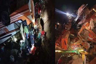 ನೇಪಾಳದಲ್ಲಿ ತ್ರಿಶೂಲಿ ನದಿಗೆ ಉರುಳಿ ಬಿದ್ದ ಬಸ್ : 18 ಜನರು ಸಾವು 