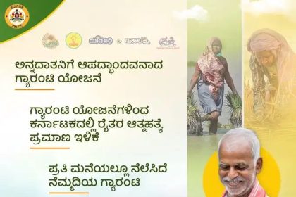 ಗ್ಯಾರಂಟಿ ಯೋಜನೆಗಳಿಂದ ರೈತರ ಆತ್ಮಹತ್ಯೆ ಇಳಿಕೆ :ಅಜೀಂ ಪ್ರೇಮ್‌ ಜೀ ವಿವಿ ವರದಿ 