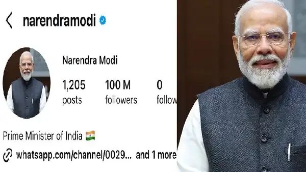 100 ಮಿಲಿಯನ್ ಅನುಯಾಯಿಗಳನ್ನ ದಾಟಿದ ಮೊದಲ ಪ್ರಧಾನಿ ಹೆಗ್ಗಳಿಕೆ