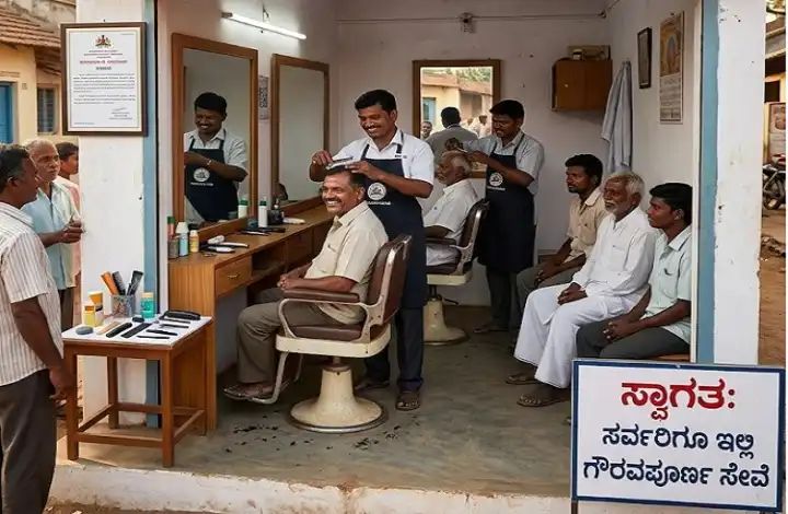 ದಲಿತರಿಗೆ ಕ್ಷೌರ ಮಾಡಲು ನಿರಾಕರಣೆ : ಸರ್ಕಾರದಿಂದಲೇ ಕ್ಷೌರದ ಅಂಗಡಿ ಪ್ರಾರಂಭ ದಲಿತರಿಗೆ ಕ್ಷೌರ ಮಾಡಲು ನಿರಾಕರಣೆ : ಸರ್ಕಾರದಿಂದಲೇ ಕ್ಷೌರದ ಅಂಗಡಿ ಪ್ರಾರಂಭ
