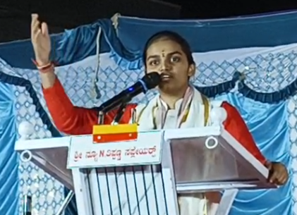 ವಿರಾಟ್ ಹಿಂದು ಸಮ್ಮೇಳನದಲ್ಲಿ ಹಾರಿಕಾ ಅವರ ಅಬ್ಬರದ ಭಾಷಣ