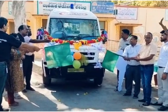 ಚೇಳೂರು ಆರೋಗ್ಯ ಕೇಂದ್ರಕ್ಕೆ ಆಂಬುಲೆನ್ಸ್ ಕೊಡುಗೆ