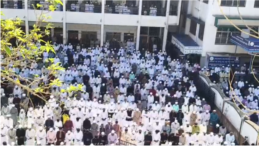 ​ಬೆಳಗಾವಿಯಲ್ಲಿ ರಂಜಾನ್ ಸಂಭ್ರಮ: ಅಂಜುಮನ್ ಇಸ್ಲಾಂ ಸಂಸ್ಥೆಯಲ್ಲಿ ಸಾಮೂಹಿಕ ಪ್ರಾರ್ಥನೆ