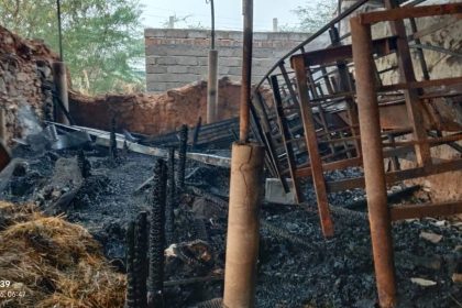 ಆಕಸ್ಮಿಕವಾಗಿ ಕುರಿದೊಡ್ಡಿಯಲ್ಲಿ ಬೆಂಕಿ ಅವಘಡ : 30 ಕುರಿಗಳ ಸಜೀಹ ದಹನ