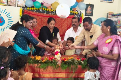  ಅಂಗನವಾಡಿ ಕೇಂದ್ರದಲ್ಲಿ ಎಲ್, ಕೆ ಜಿ ಮತ್ತು ಯು ಕೆ ಜಿ ಉದ್ಘಾಟನೆ