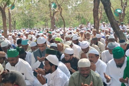 ಈದ್ಗಾ ಮೈದಾನದಲ್ಲಿ ಮುಸ್ಲಿಂ ಬಾಂಧವರಿಂದ ಸಾಮೂಹಿಕ ಪ್ರಾರ್ಥನೆ!