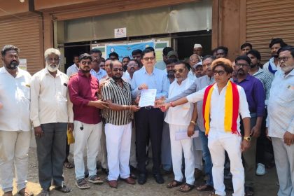 ನ್ಯಾಯಮೂರ್ತಿ ನಾಗಮೋಹನದಾಸರವರ ಅವೈಜ್ಞಾನಿಕ ಒಳ ಮೀಸಲಾತಿ ವರ್ಗೀಕರಣ ವರದಿಯನ್ನು ತಿರಸ್ಕರಿಸುವಂತೆ ಆಗ್ರಹಿಸಿ ತಹಶಿಲ್ದಾರರಿಗೆ ಮನವಿ