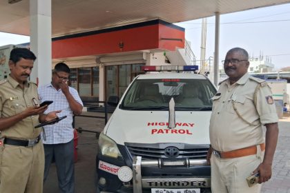 ಇಂಧನ ಅಭಾವ ಇಲ್ಲವೆಂದು ಪೊಲೀಸರಿಂದ ಜಾಗೃತಿ!