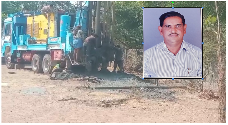 ಸರ್ಕಾರಿ ಶಾಲೆಯಲ್ಲಿ ಸ್ವಂತ ಖರ್ಚಿನಲ್ಲಿ ಬೋರ್ ವೆಲ್ ಹಾಕಿಸಿ ಮಕ್ಕಳಿಗೆ ನೆರವಾದ ಶಿಕ್ಷಕ ಕುಲಕರ್ಣಿ 