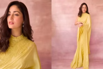 ಹಳದಿ ಸೀರೆಯಲ್ಲಿ ಮಿರ ಮಿರನೇ ಮಿಂಚಿದ ನಟಿ ಯಮಿ ಗೌತಮ್