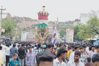 ಸಿರಿಗೇರಿಯಲ್ಲಿ ಅದ್ದೂರಿಯಾಗಿ ಜರುಗಿದ ಶ್ರೀ ನಾಗನಾಥೇಶ್ವರ ಮಹಾ ರಥೋತ್ಸವ.